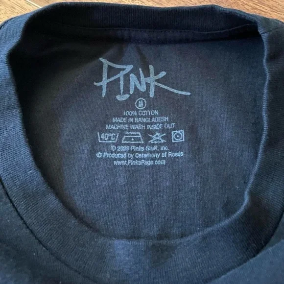 Pink Trustfall Tour Graphic Tee - Size M - Picture 5 of 8